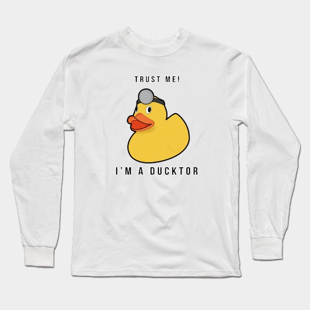 The Ducktor Tee Long Sleeve T-Shirt by querohatesyou